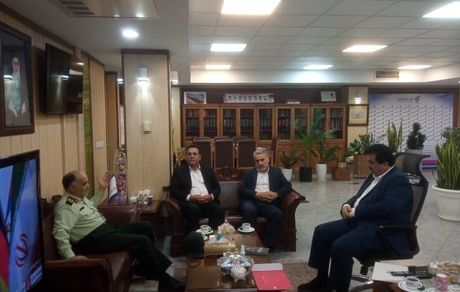 نشست مشترک مدیرعامل بانک رفاه کارگران و رئیس پلیس نظارت بر اماکن عمومی فراجا برگزار شد