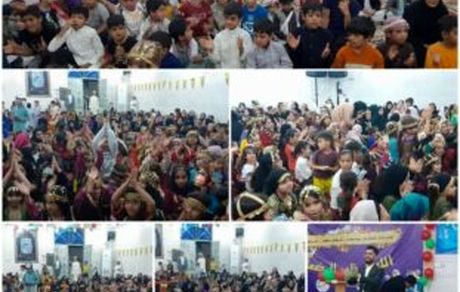 برگزاری مراسم میلاد امام حسن مجتبی(ع) در ملاشیه اهواز توسط شرکت فولاد اکسین خوزستان