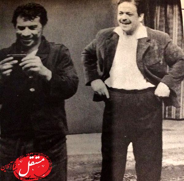 عکس زیر خاکی استاد محمد علی کشاورز + عکس