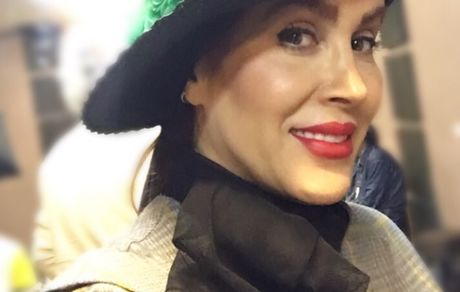 تست گریم جدید خانم بازیگر + عکس