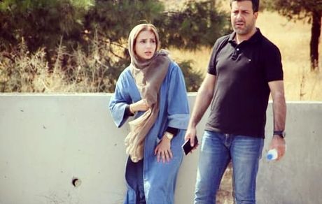 قیافه مضطرب شبنم قلی خانی 