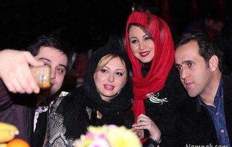 نیوشا ضیغمی و همسرش آرش پولاد خان + عکس