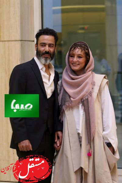 زوج بازیگر معروف  به ضیافت بزرگ سینمای ایران آمدند  + عکس