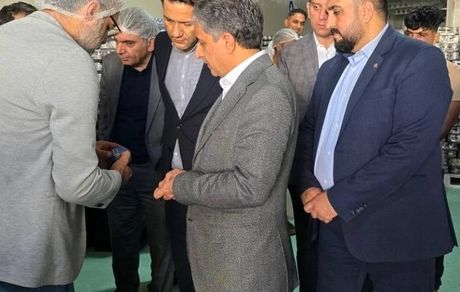 سفر اعضای کمیته اعتبارات بانک صنعت و معدن به چابهار و بازدید از دو طرح تولیدی