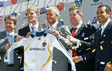 سالروز پیوستن دیوید بکام به لس آنجلس گالاکسی + عکس