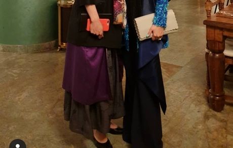 تیپ متفاوت الیکا عبدالرزاقی و مریم معصومی در جشن دوم هنرمندان + عکس