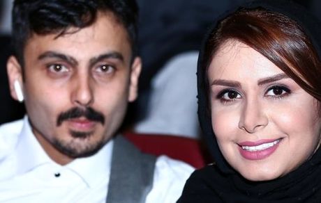 خانم مجری و همسر عزیزتر از جانش+عکس 