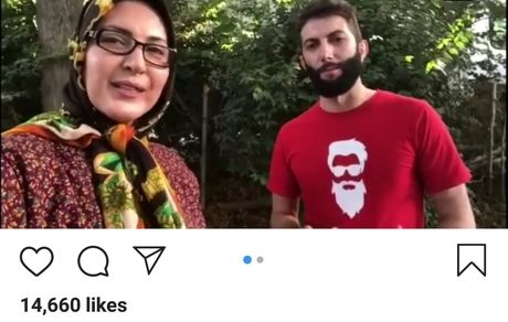 گریم مادربزرگی خانم بازیگر + عکس