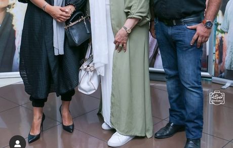 گوهر خیراندیش در کنار دختر و پسرش + عکس