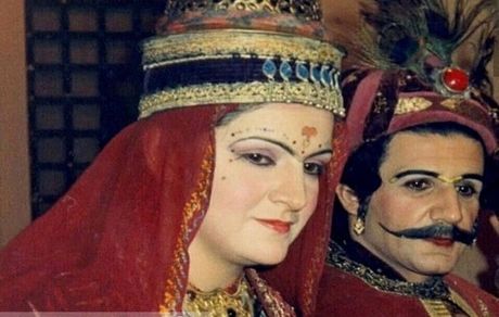 عکس زیر خاکی از گلاب آدینه و مهدی هاشمی 