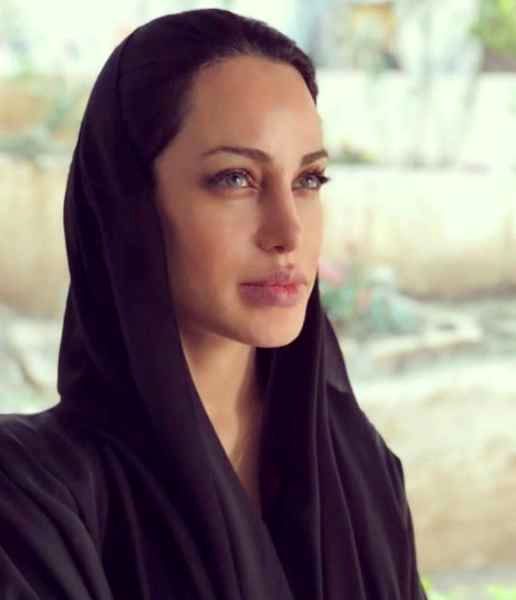بدل آنجلینا جولی هم برای مردم دور برداشت + فیلم