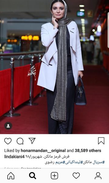 لینداکیانی دست به گوش در فرش قرمز مانکن ها+ عکس