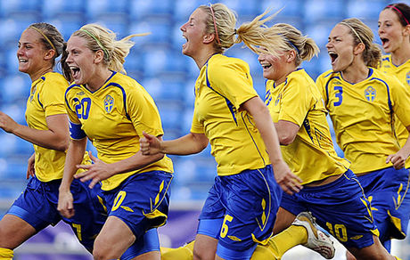 سوئد در رده سوم جام جهانی زنان قرار گرفت