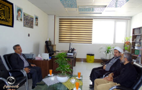 نشست با مدیر شرکت بیمه «ما» استان قزوین