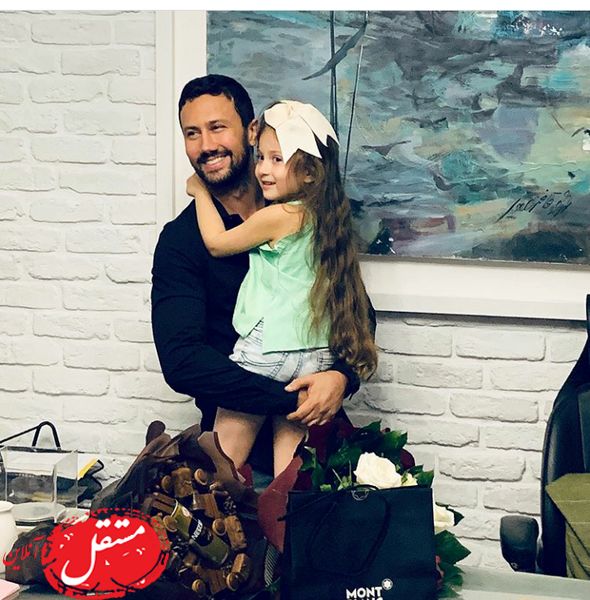 دختر زیبای آقای بازیگر در تولدش + عکس