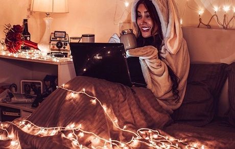 اتاق چراغونی خانم بازیگر + عکس