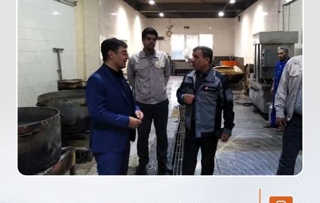 بازدید دکتر بادکوبه از بخش‌های مختلف شرکت آلومینا