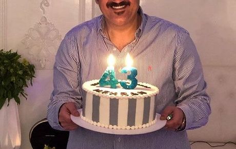 لاغری مهران غفوریان در تولدش + عکس