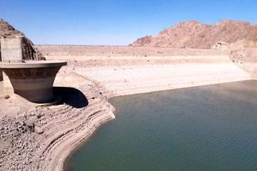 روند خالی شدن حجم سد آب طالقان شدت گرفت!