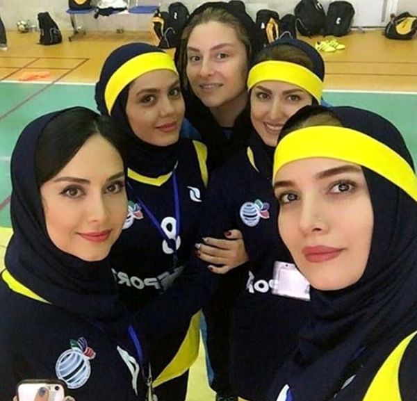 بازیگران زن ایرانی در تیم فوتسال + عکس