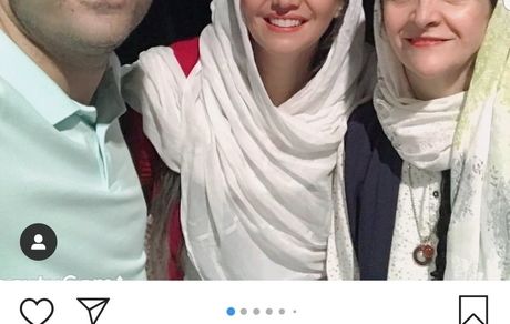 همسر اول مهدی هاشمی در کنار شهرام گیل آبادی + عکس