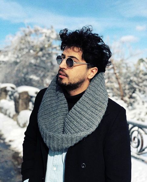 استایل زمستونی مهرداد صدیقیان + عکس