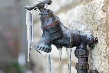 هشدار در مورد یخ‌زدگی کنتورهای آب