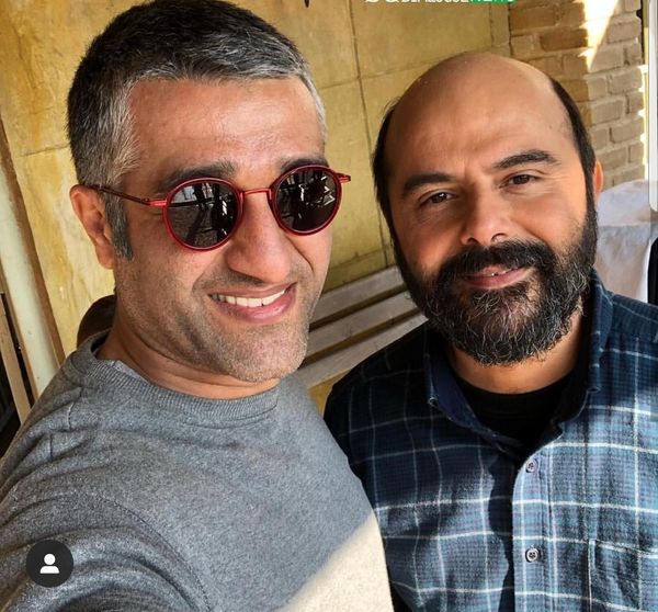 پژمان جمشیدی و همسر لیلاحاتمی در فیلم"جهان با من برقص" + عکس