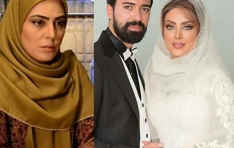تغییرات چشمگیر خانم بازیگر در روز عروسیش + عکس
