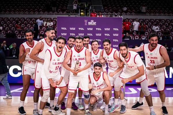 بسکتبال ایران به یک‌چهارم نهایی رسید