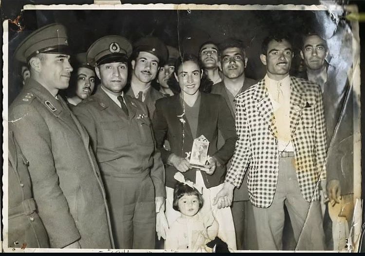 عکسی از گوگوش در سه سالگی