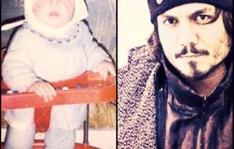 عباس غزالی و کودکی بامزه اش + عکس