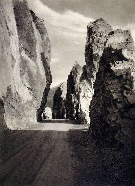 جاده چالوس در ۹۰ سال پیش