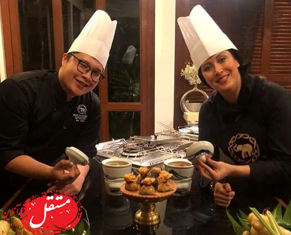 مهتاب کرامتی سرآشپز رستورانی شیک + عکس
