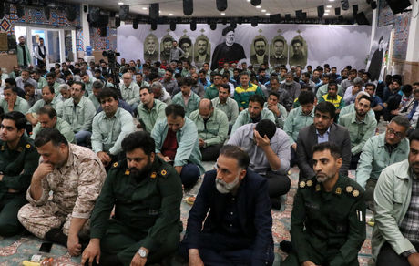 مراسم گرامیداشت شهدای خدمت در فولاد هرمزگان برگزار شد