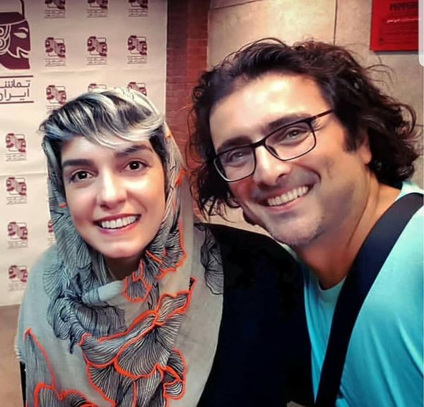 چهره شاداب  آقای بازیگر و همسر بازیگرش + عکس