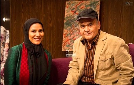 خانم بازیگر مشهور در کنار اکبر عبدی + عکس