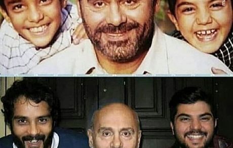 برادران سهیلی و بازیگر معروف در گذر زمان + عکس