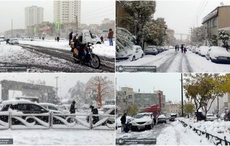 تداوم یخبندان در تهران