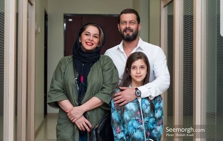 خانواده خوش چهره پژمان بازغی مجری کودک شو + عکس