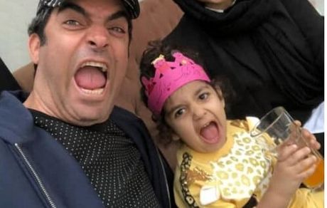 تیپ یلدایی یکتاناصر و همسرش + عکس 