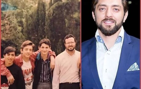 بهرام رادان در نوجوانیش + عکس