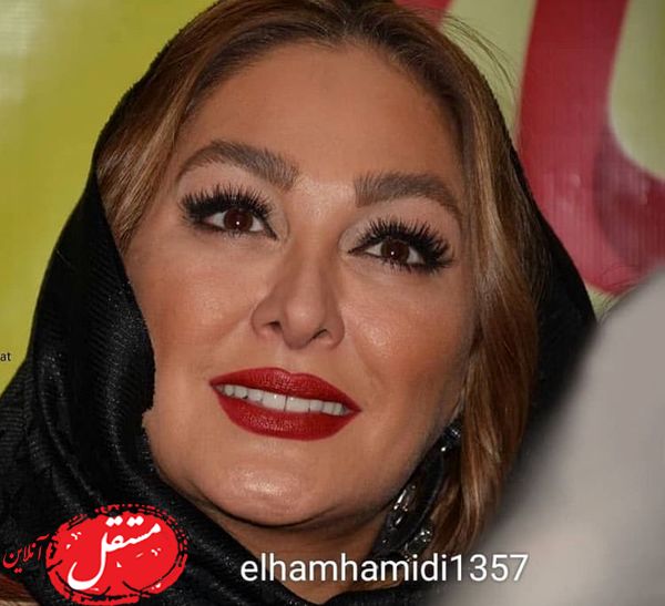الهام حمیدی با چهره زیبایش + عکس