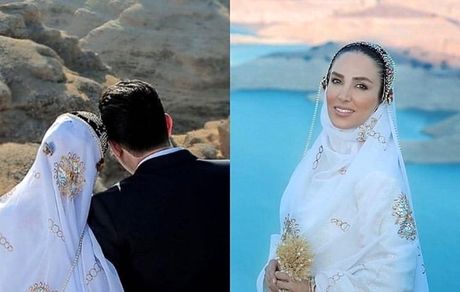 عروسی خانم سوگل طهماسبی در فضای باز + عکس