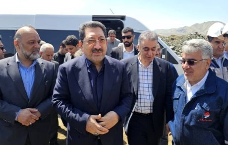 بازدید وزیر صنعت، معدن و تجارت از پروژه‌های صبانور در کردستان