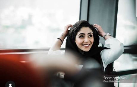 عکس یهویی از خانم بازیگر 