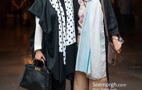 گلاره عباسی و دوست مشهورش در یک مراسم + عکس