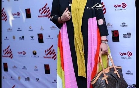 لباس رنگی رنگی سپیده خداوردی