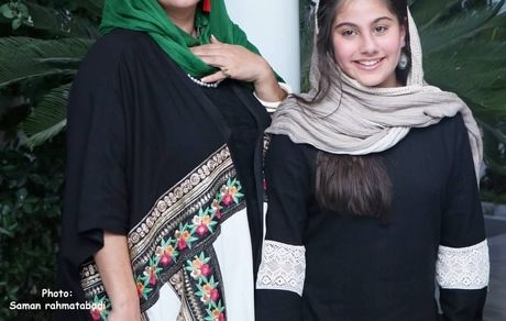 زهرا داودنژاد و دختر زیبایش + عکس