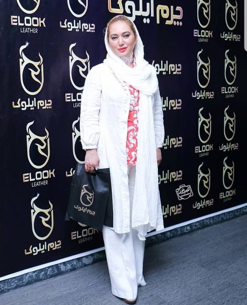 بازیگر پس از باران سفید پوش شد + عکس